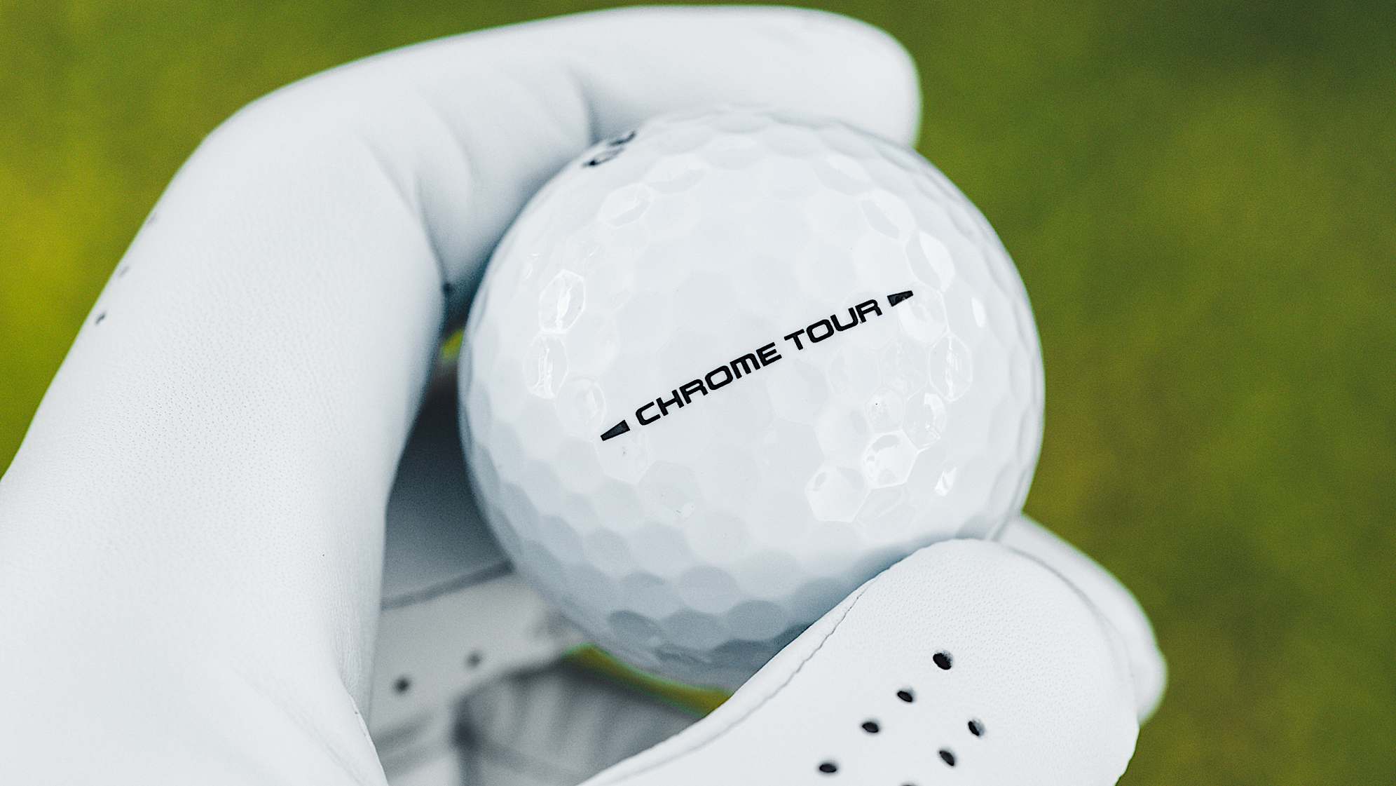 A look at the Callaway Chrome Tour ball. (Callaway)