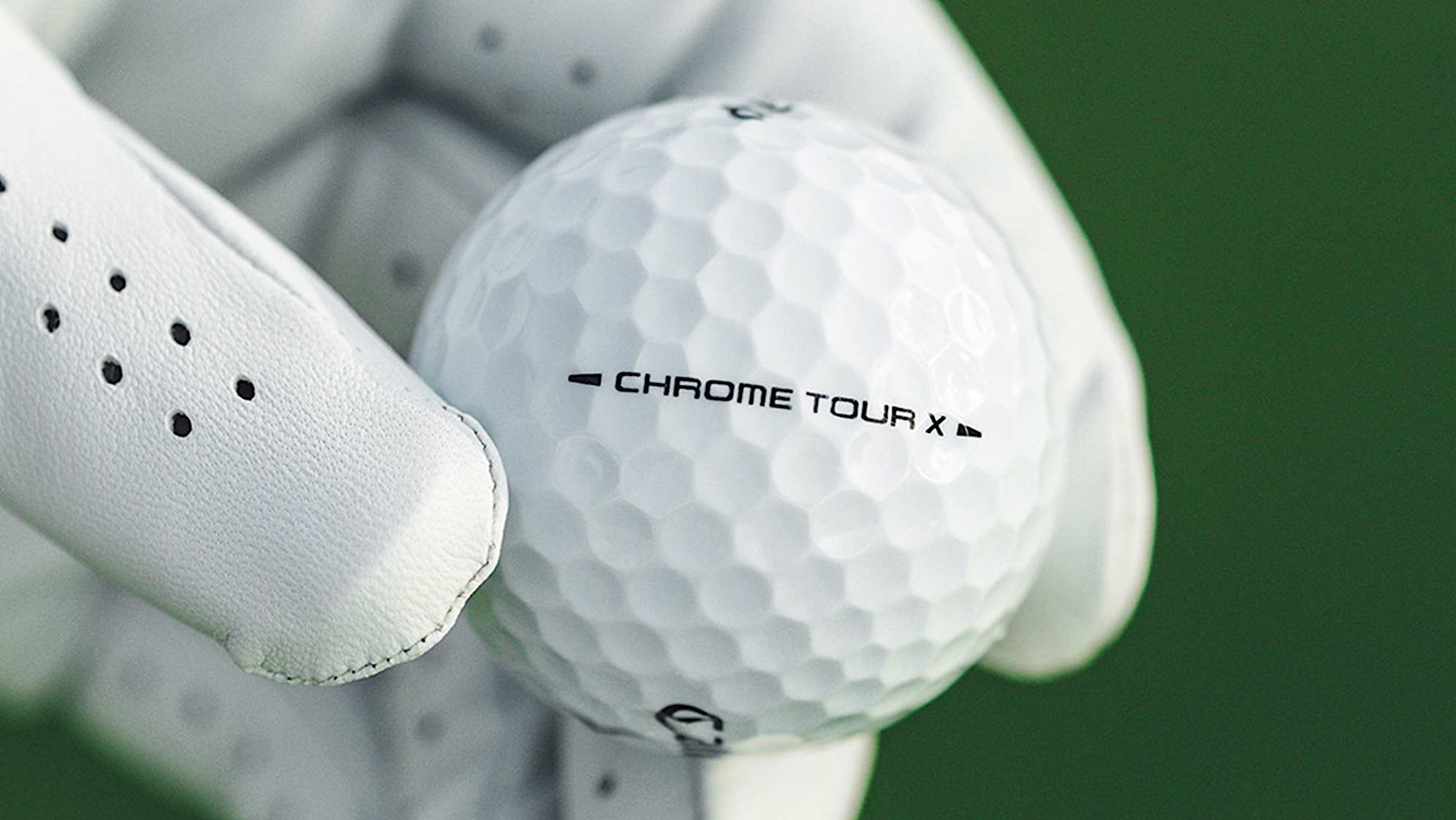 A look at the Callaway Chrome Tour X ball. (Callaway)