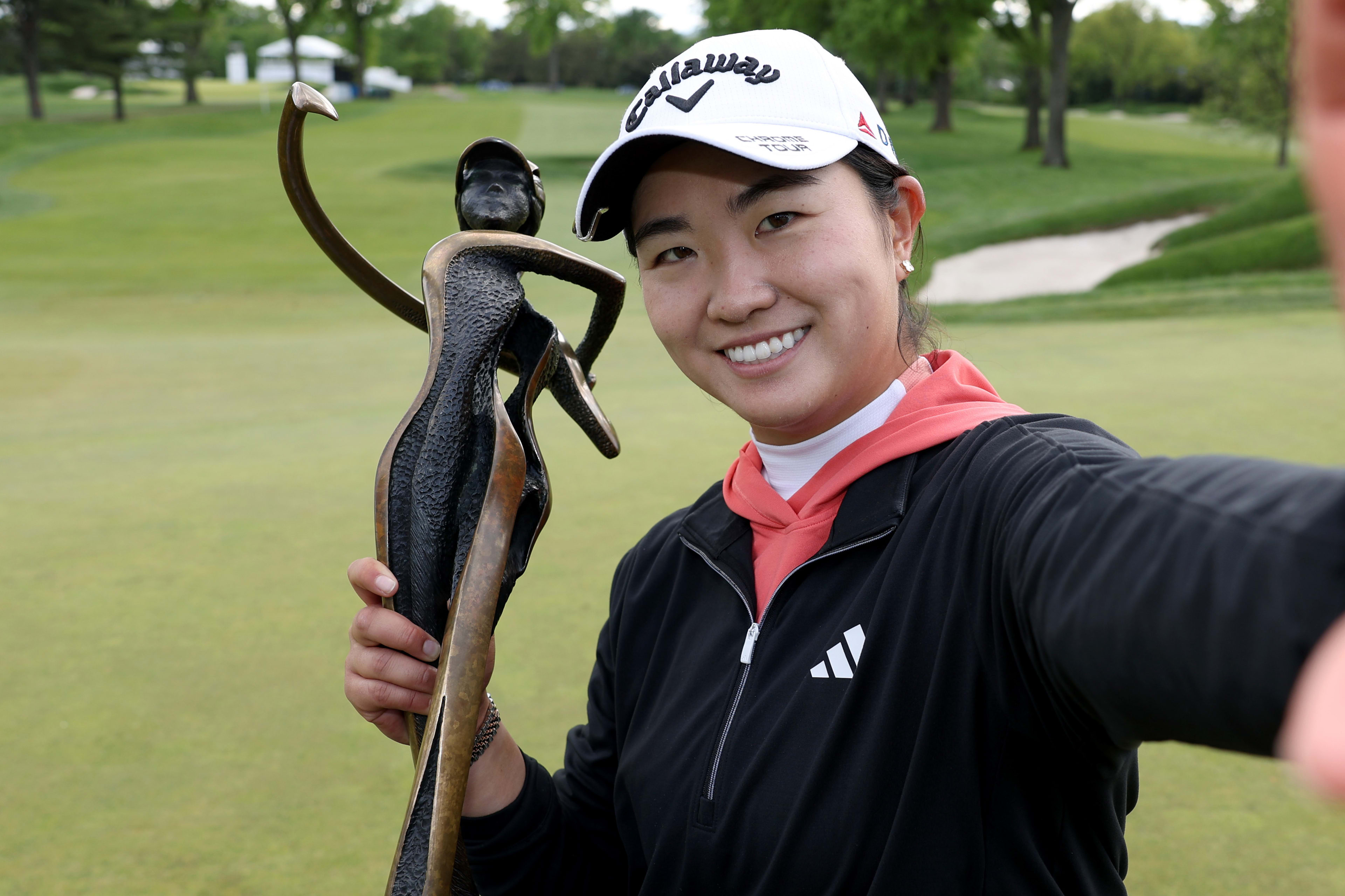 Whoa, Nelly: Korda's streak over as Zhang rallies late to win Founders Cup