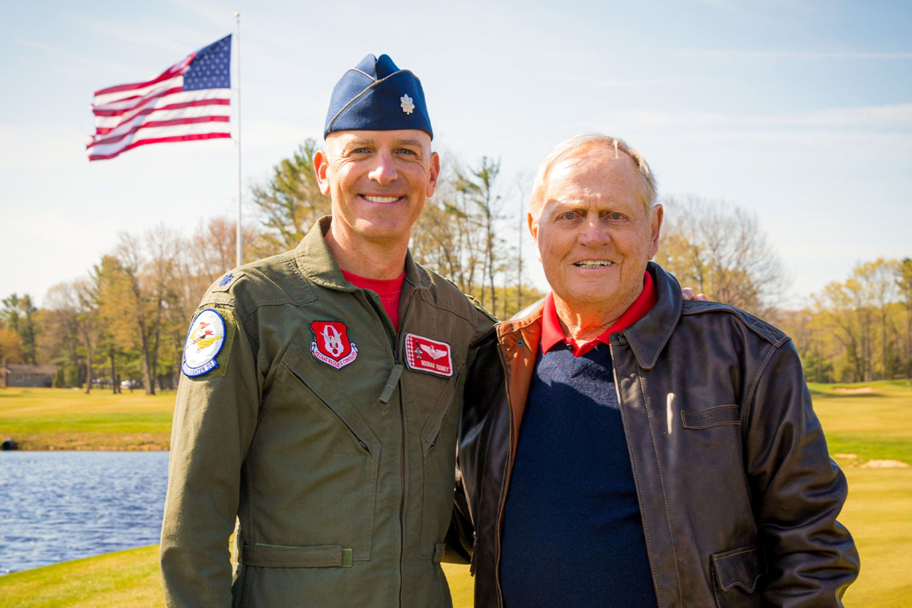 Folds of Honor founder Lt. Col. Dan Rooney honors heroes at the Memorial Tournament presented by Workday