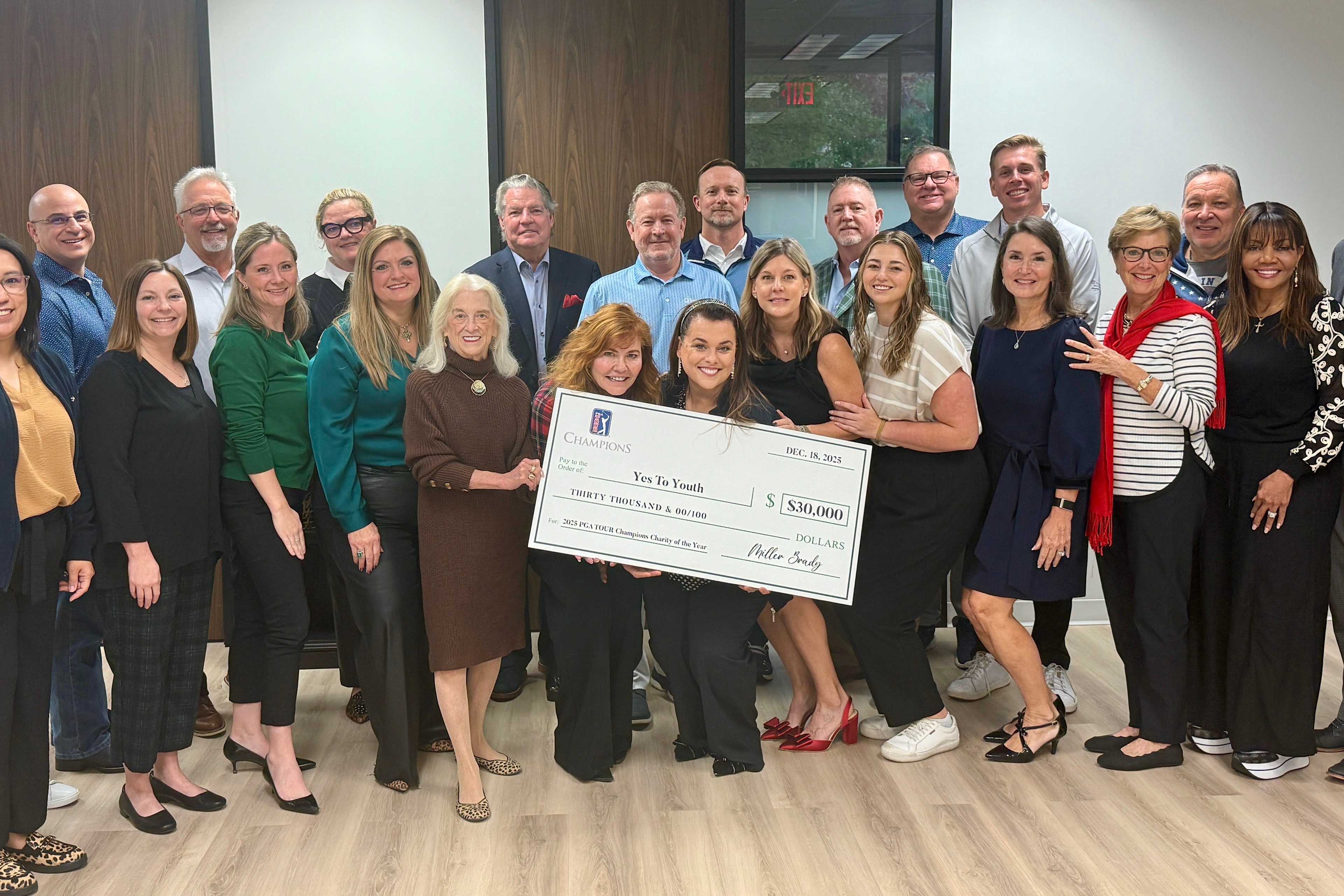 YES to YOUTH named PGA TOUR Champions Charity of the Year