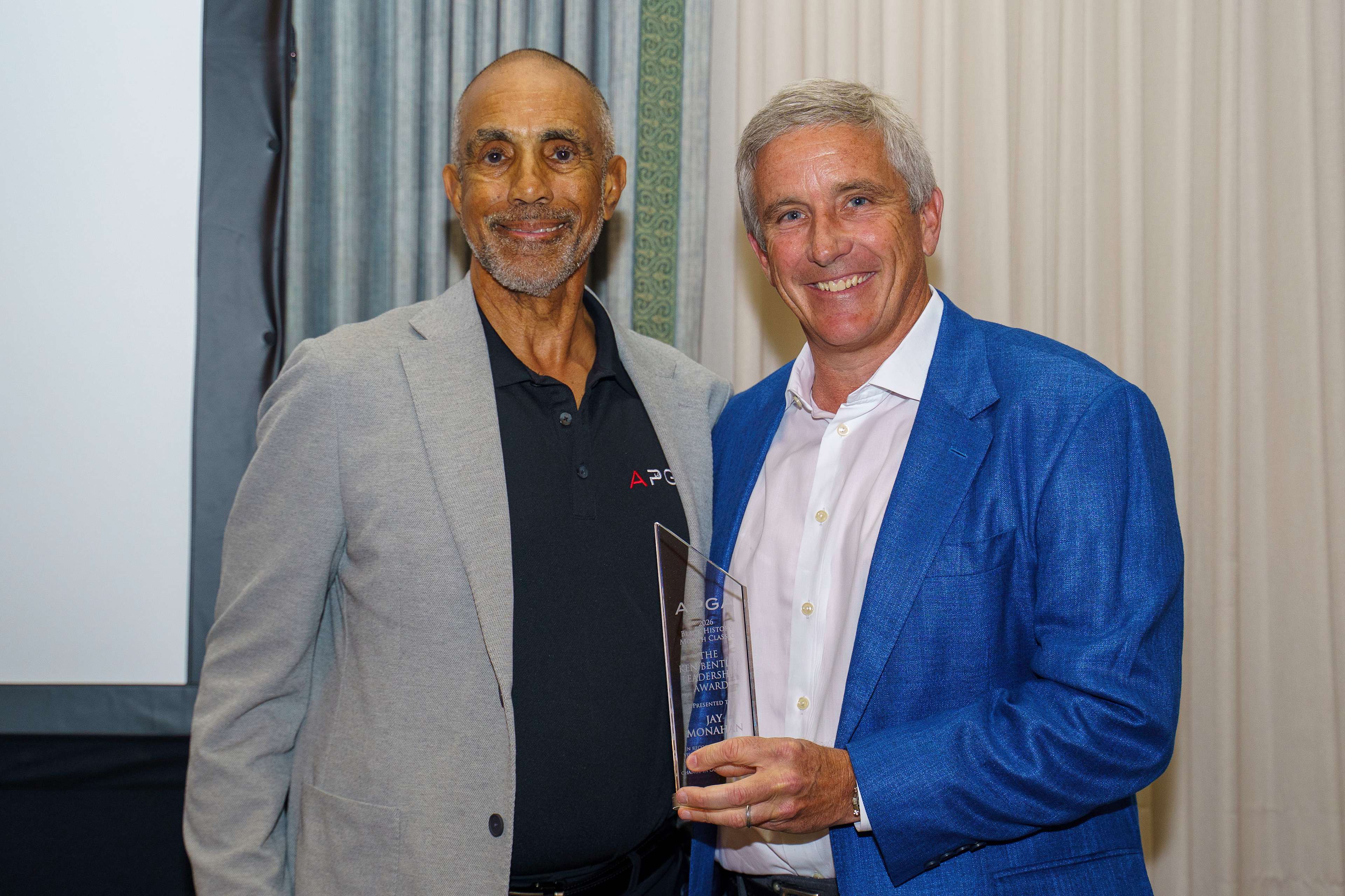 PGA TOUR Commissioner Monahan recognized at APGA Cisco Black History Month Awards