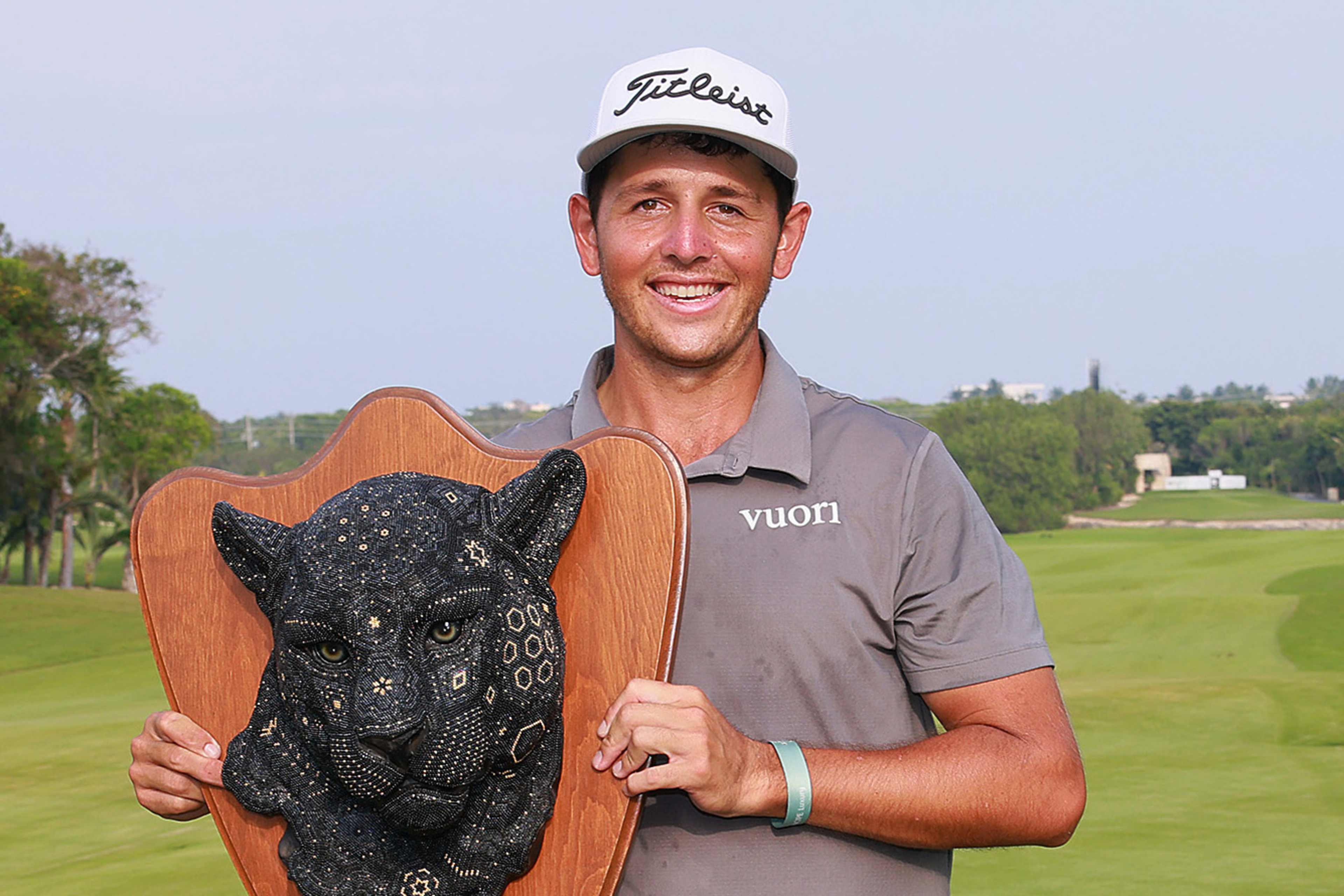 Dylan Menante captures first Korn Ferry Tour victory at Tulum Championship at PGA Riviera Maya
