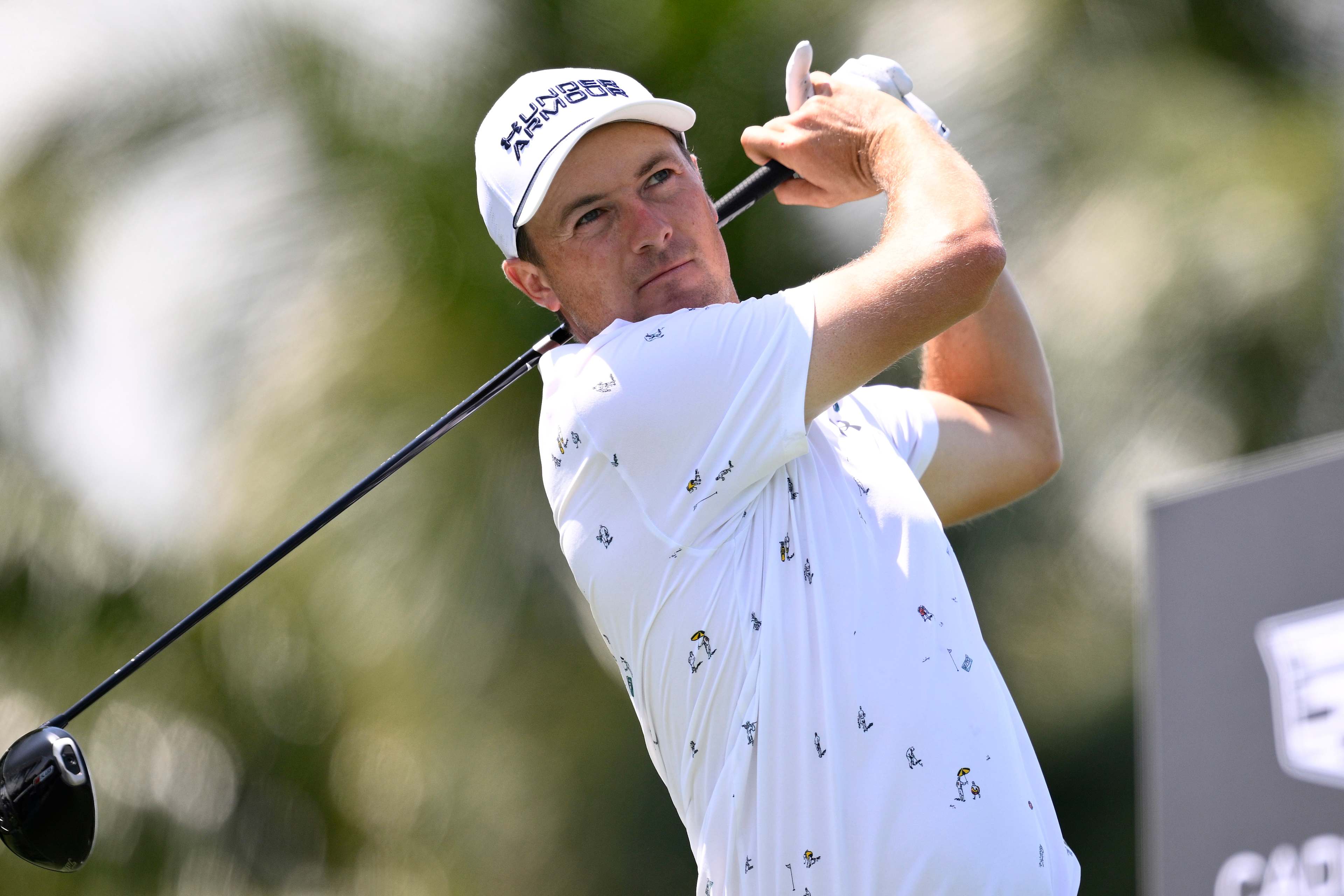 Spieth sparkles, surges at Cadillac Championship
