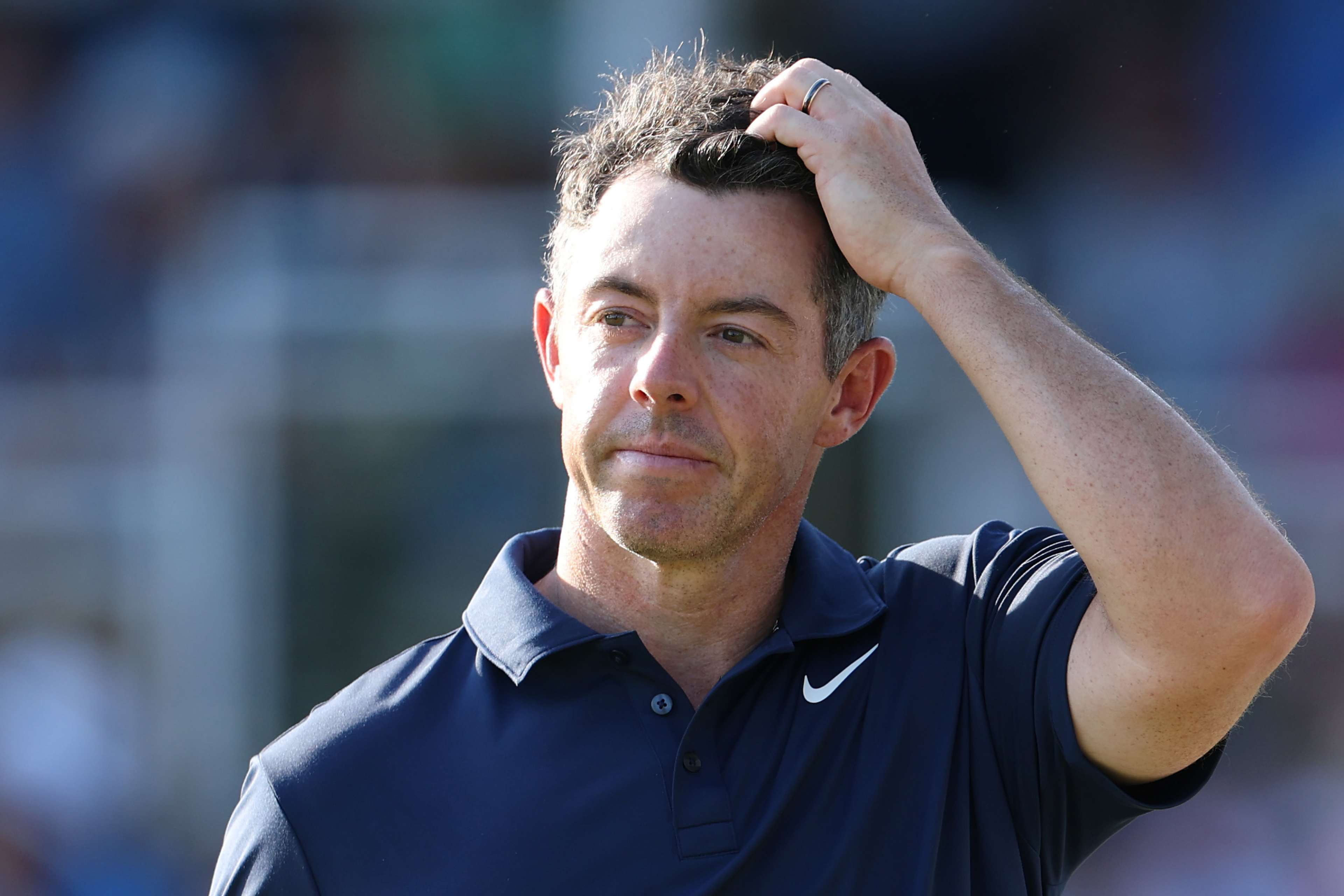 McIlroy shows frustration as calendar Grand Slam bid ends at PGA Championship