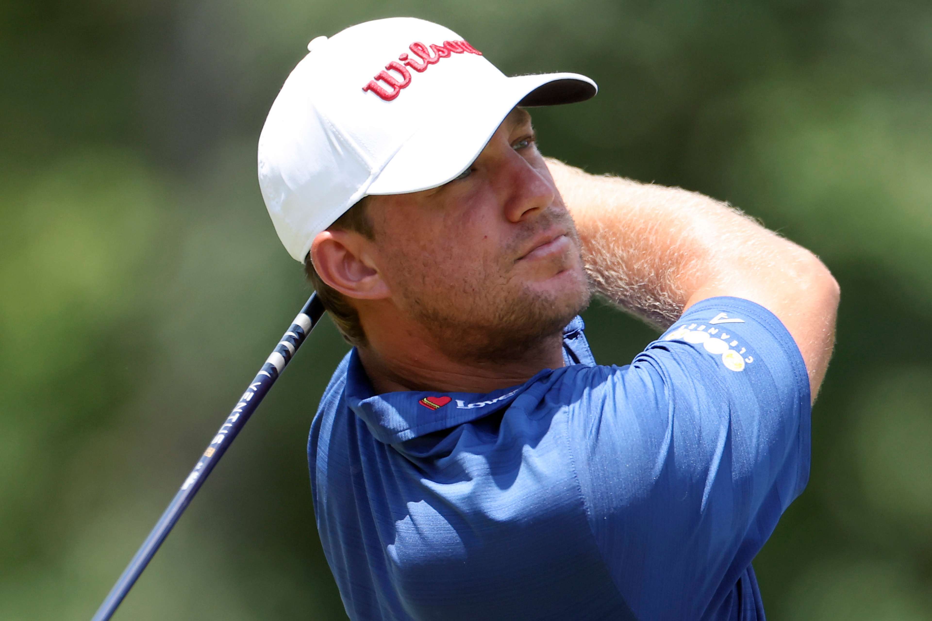 Bauchou posts career-low 62, takes one-shot lead over eight players in birdie fest at Bank of Utah