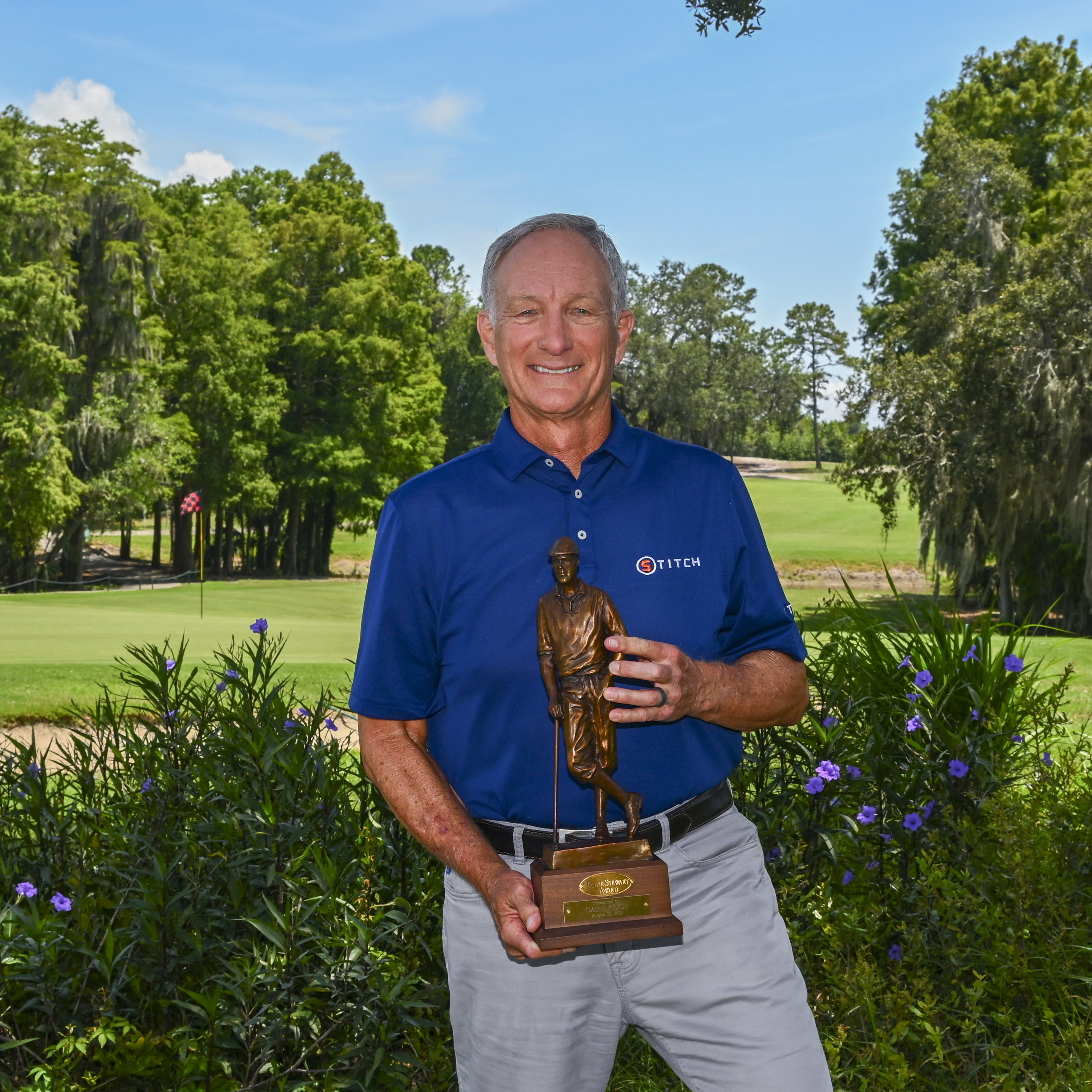 Gary Koch honored with PGA TOUR’s Payne Stewart Award presented by Southern Company