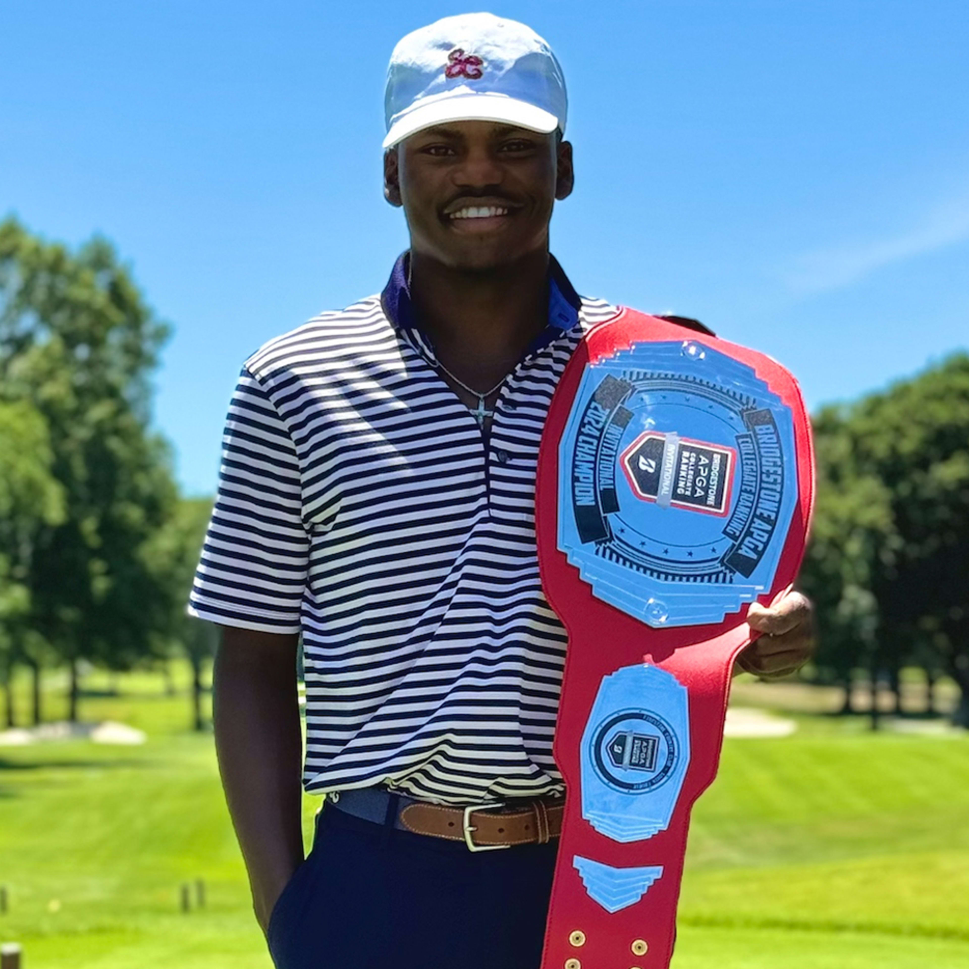 Everett Whiten Jr. wins Bridgestone APGA Collegiate Ranking Invitational