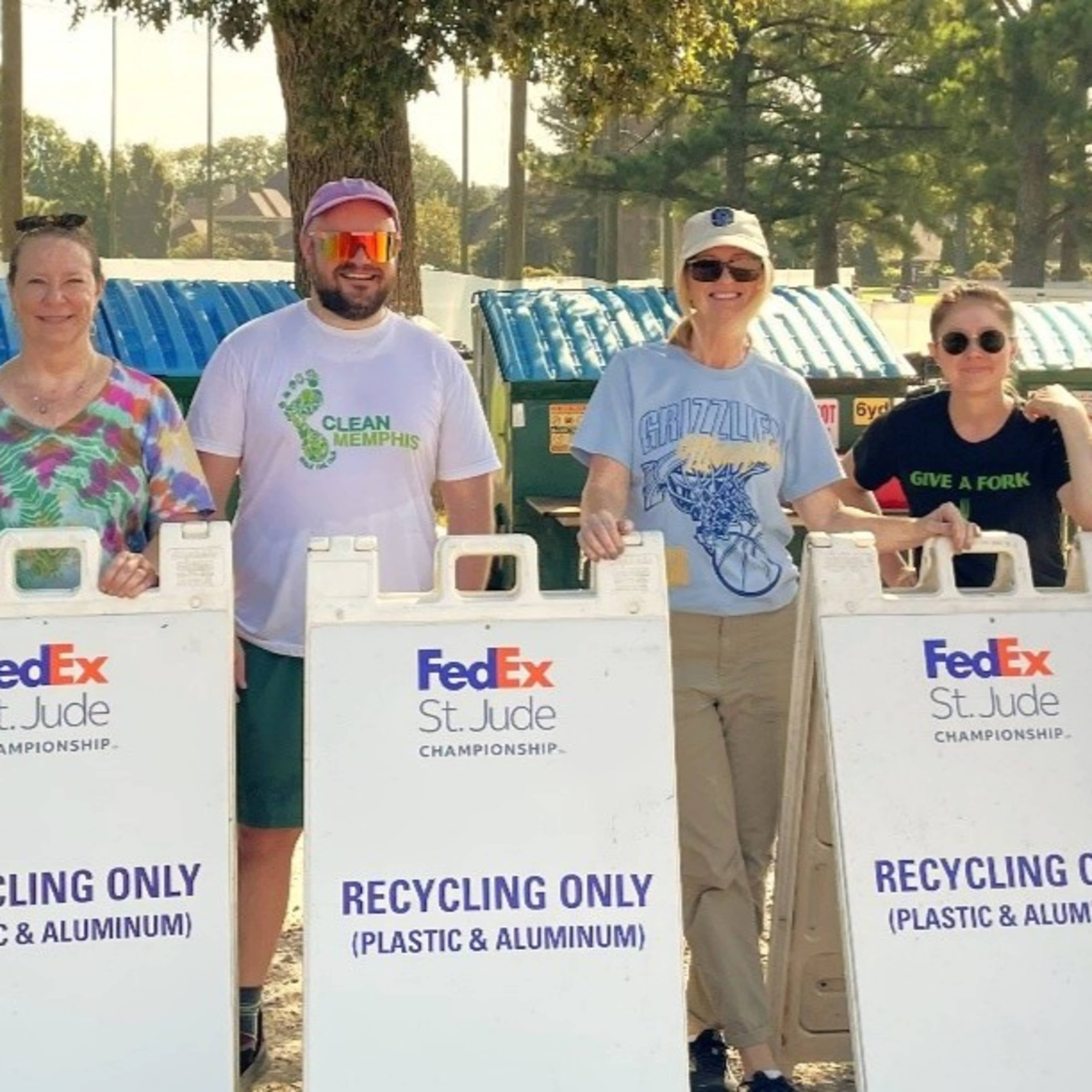 FedEx helps PGA TOUR outsmart waste at FedEx St. Jude Championship