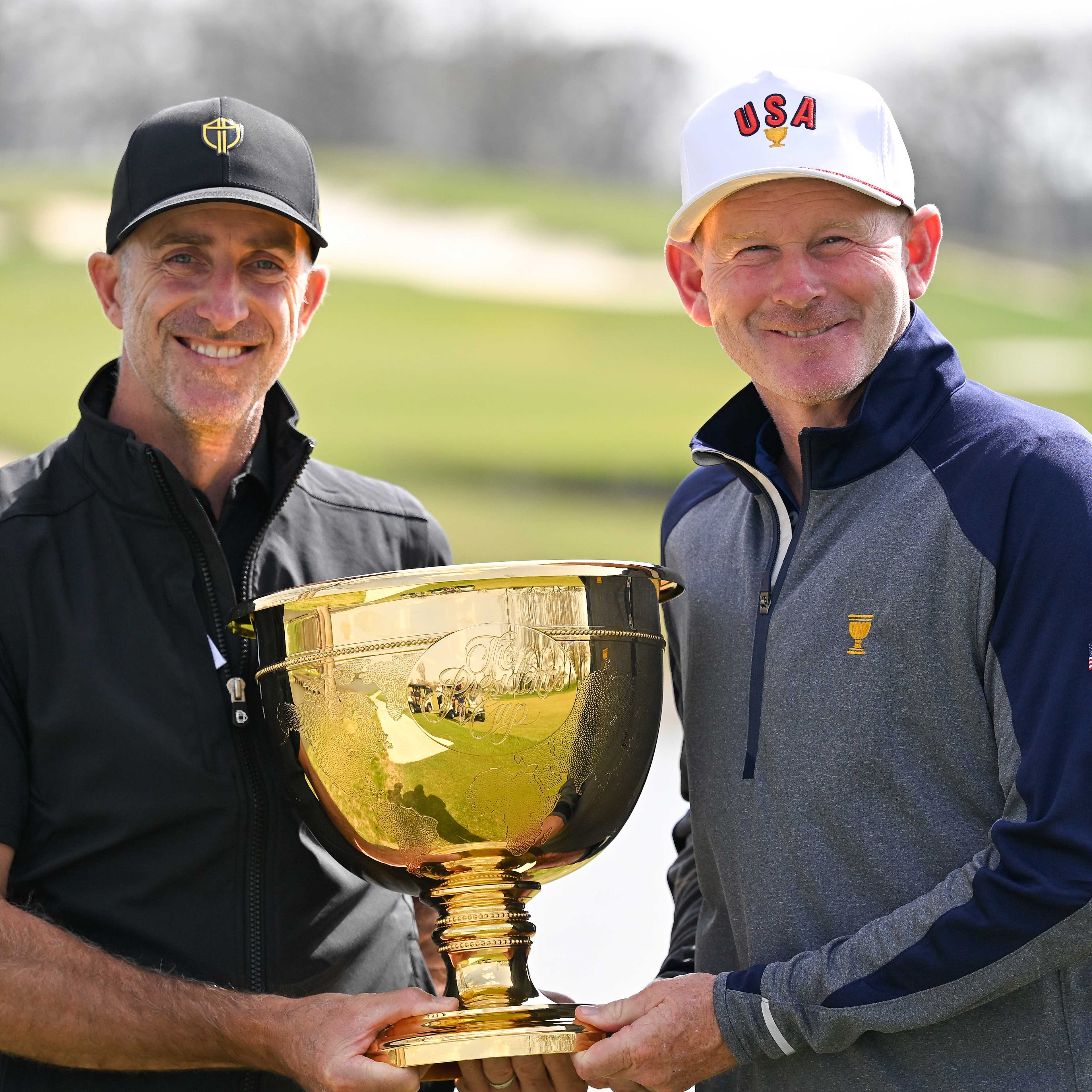 ‘Can’t be somebody you’re not’: Snedeker, Ogilvy use experience to chart paths as Presidents Cup captains