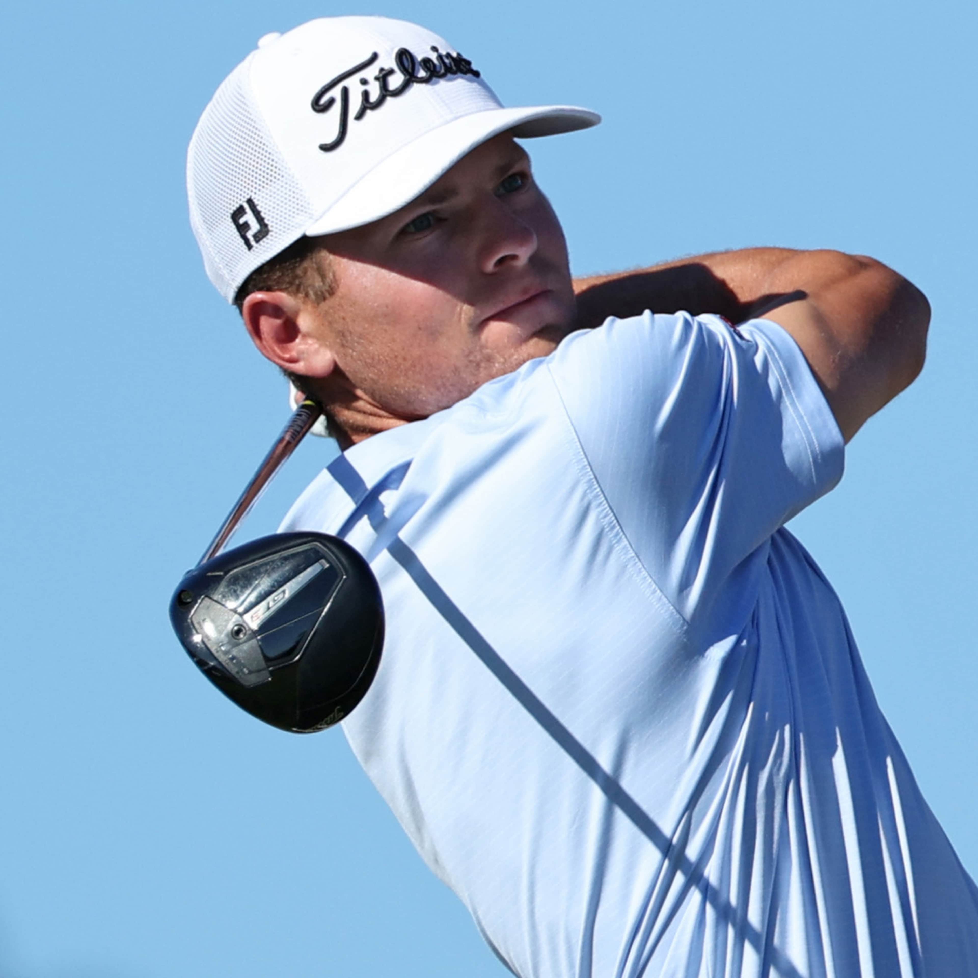 PGA TOUR Americas star Brennan shares lead in Utah
