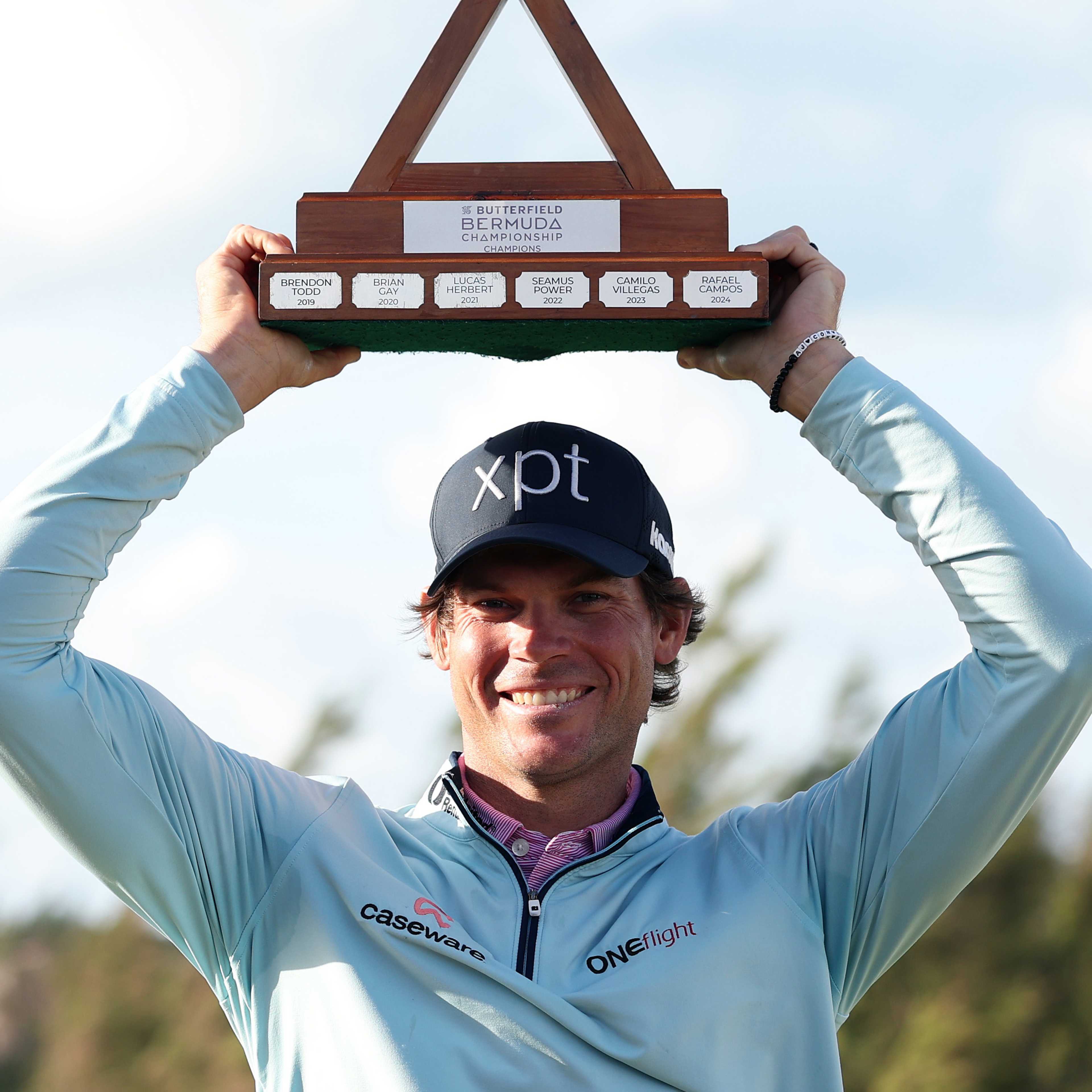 Schenk embraces 'surreal moment' as first-time TOUR winner at Butterfield Bermuda