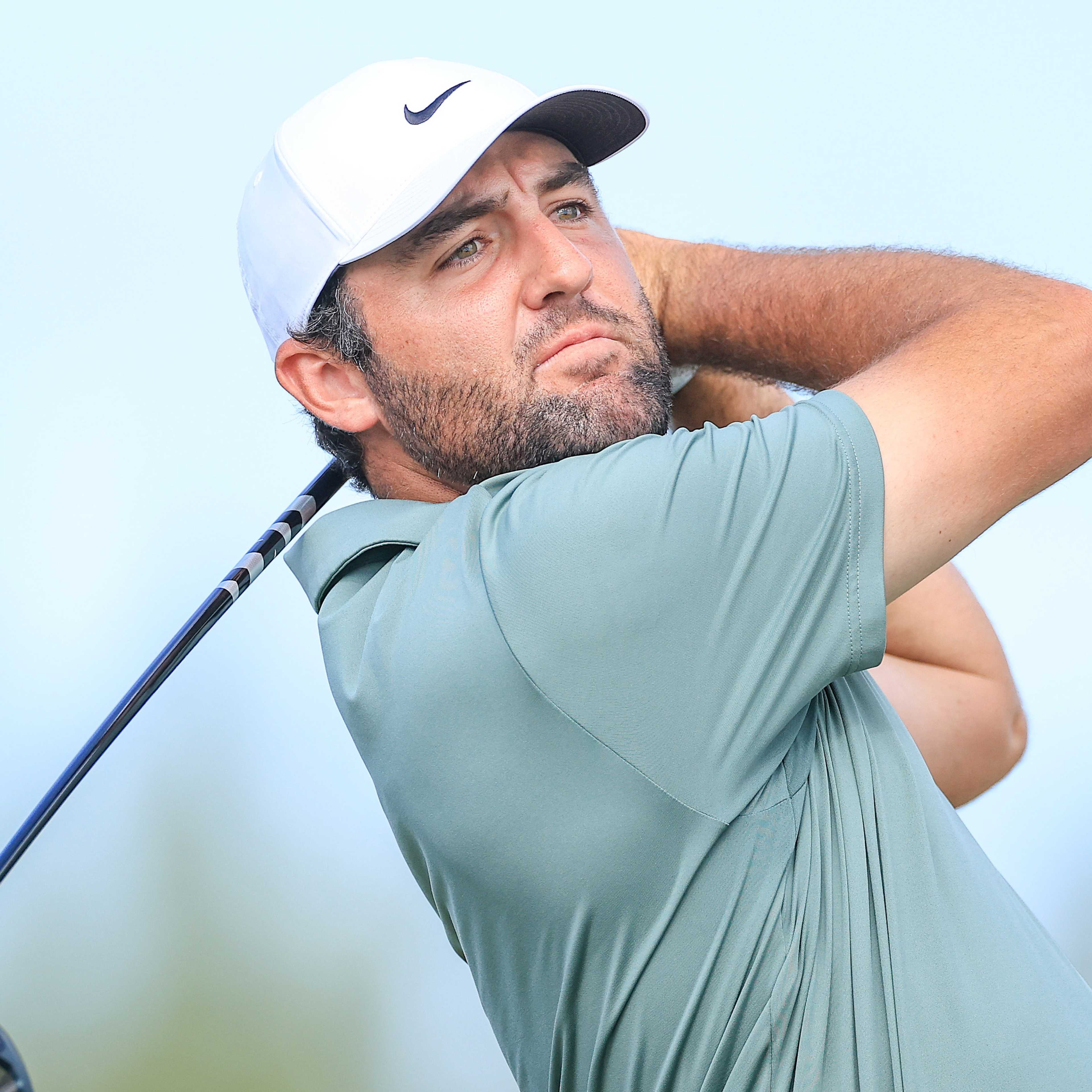 Scottie Scheffler returns from two months away, shares lead at Hero World Challenge