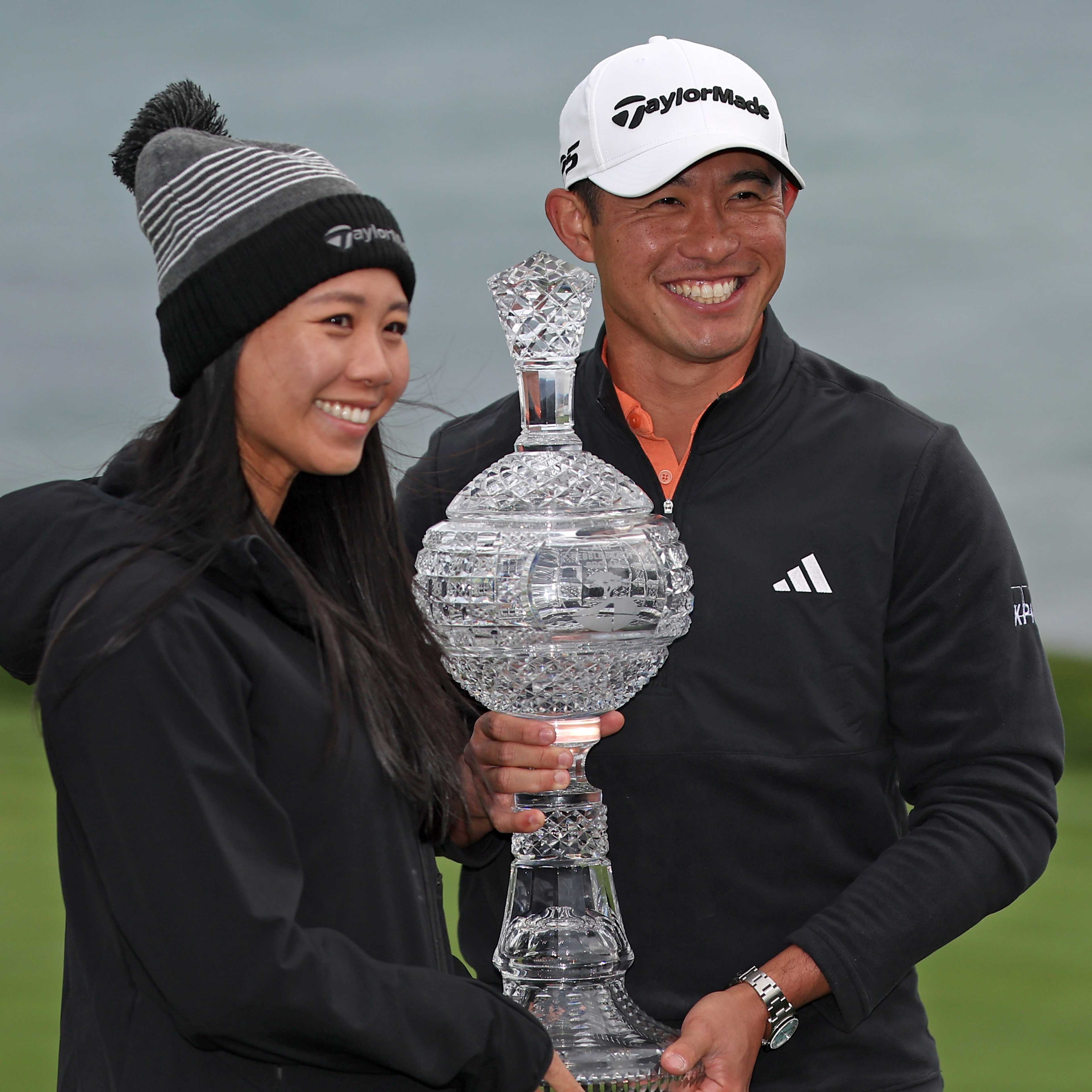 Morikawa birdies 18th hole for victory at AT&T Pebble Beach, ends win drought