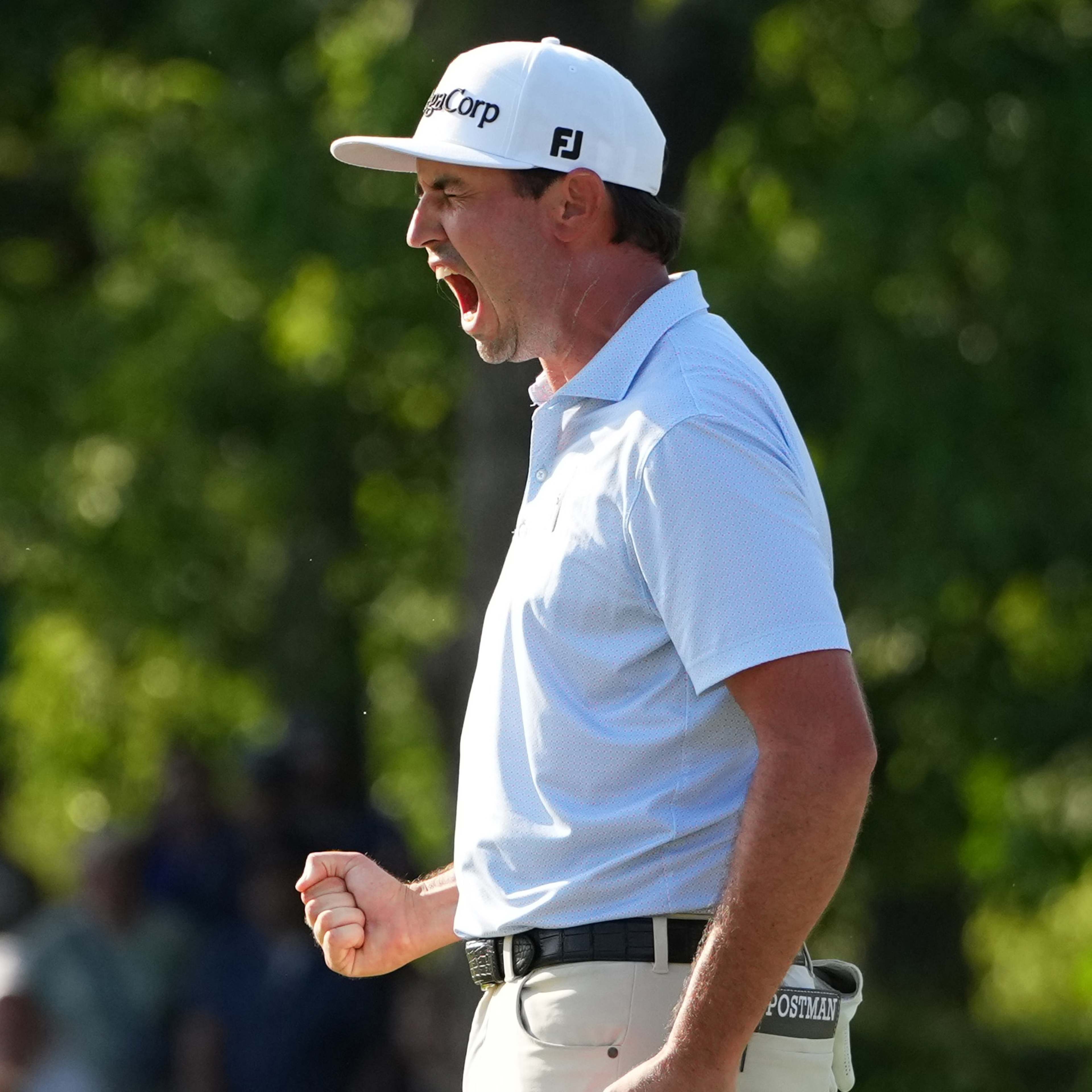 Poston loses four-shot lead, comes up clutch to win the Memorial in playoff