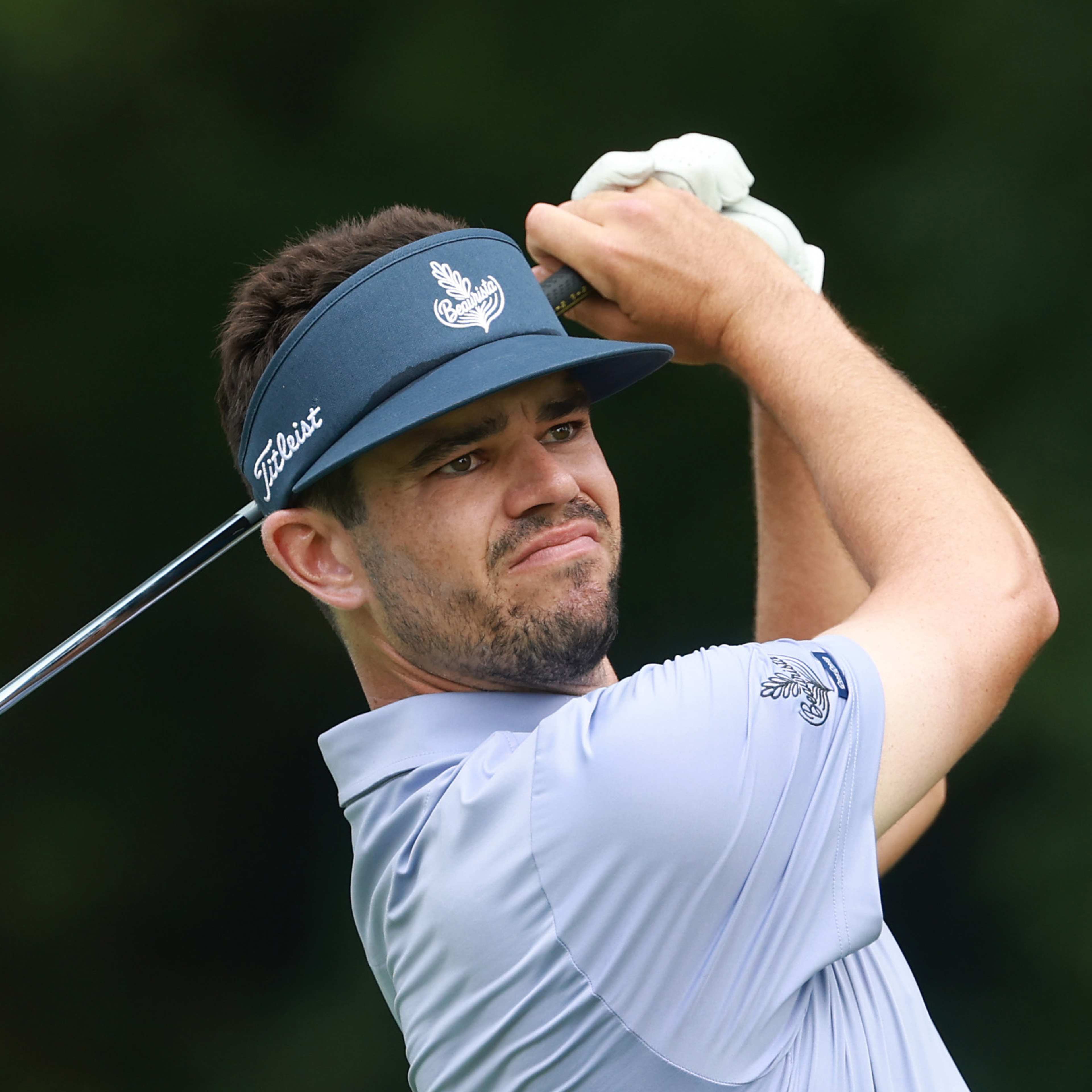 Hossler leads Wyndham after opening 61, needs victory to make postseason