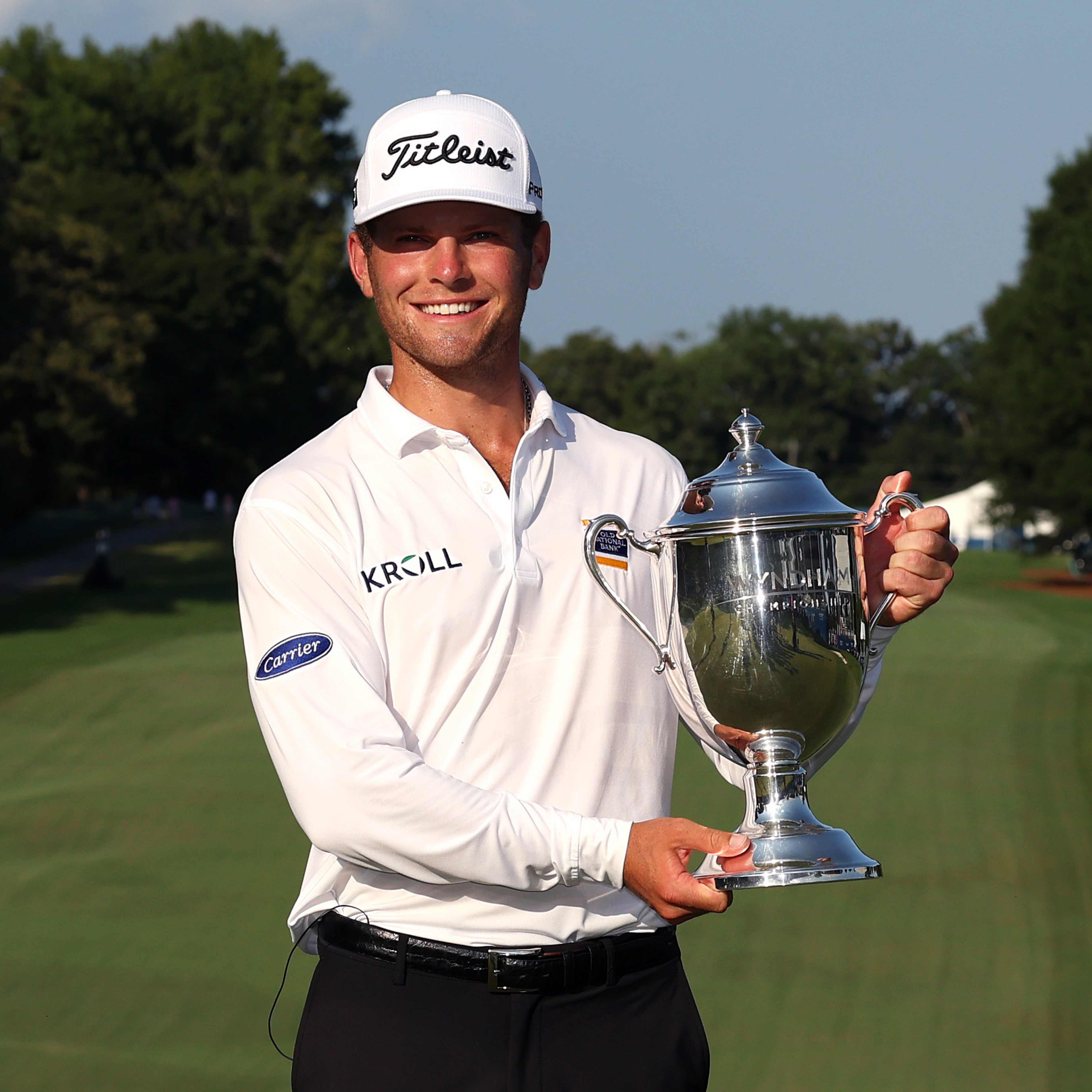 Brennan wins Wyndham, qualifies for FedExCup Playoffs