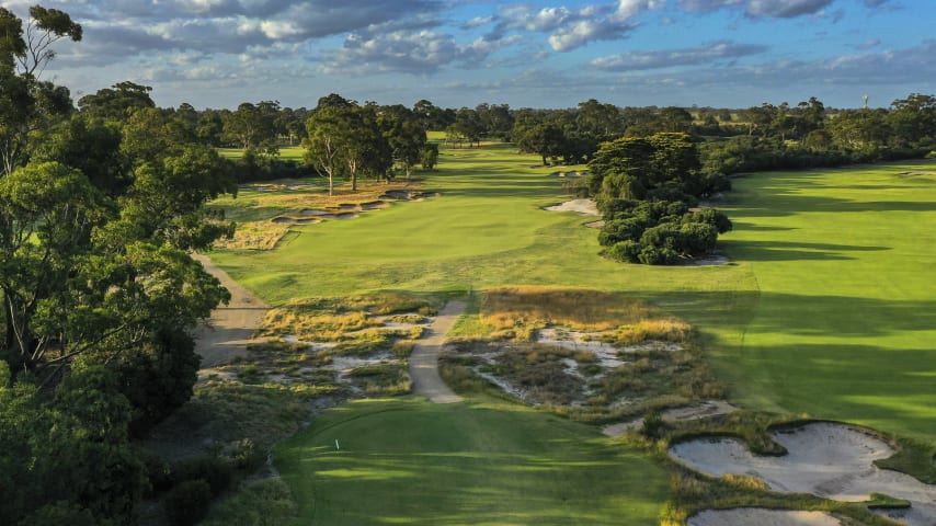 Hole 13: Par 4, 323 meters (2028 Presidents Cup Hole No. 5)  Another potential birdie opportunity, but again the tee shot should be well placed. Any shot hit to the right will leave a more difficult approach over bunkers to the small green.