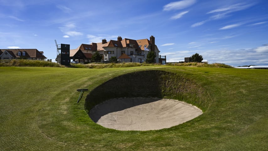 The 2nd hole of The Renaissance Club in North Berwick, Scotland. (Keyur Khamar/PGA TOUR)