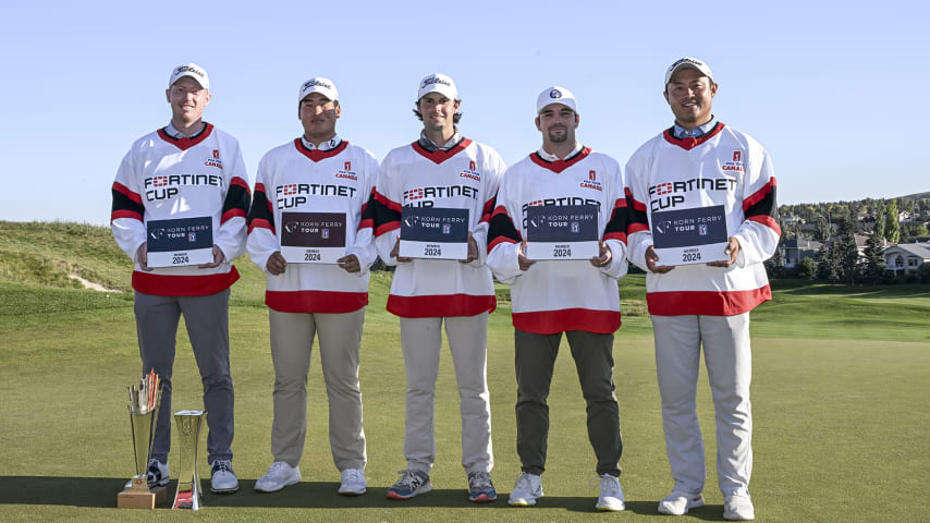 CALGARY, ALBERTA - SEPTEMBER 10: during the final round of the Fortinet Cup Championship at Country Hills Golf Club (Talons) on September 10, 2023 in Calgary, Alberta. (Photo by Tracy Wilcox/PGA TOUR)