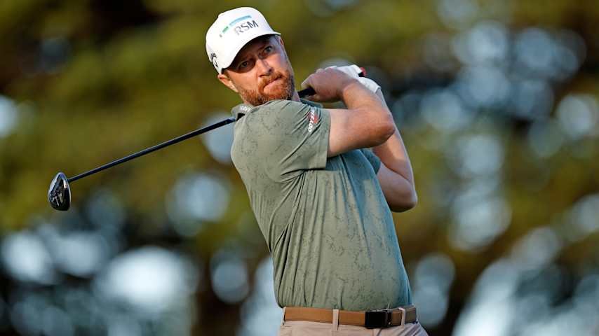 Chris Kirk of the United States plays his shot from the second tee during the second round of the Sony Open in Hawaii 2026 at Waialae Country Club on January 16, 2026 in Honolulu, Hawaii. (Cliff Hawkins/Getty Images)