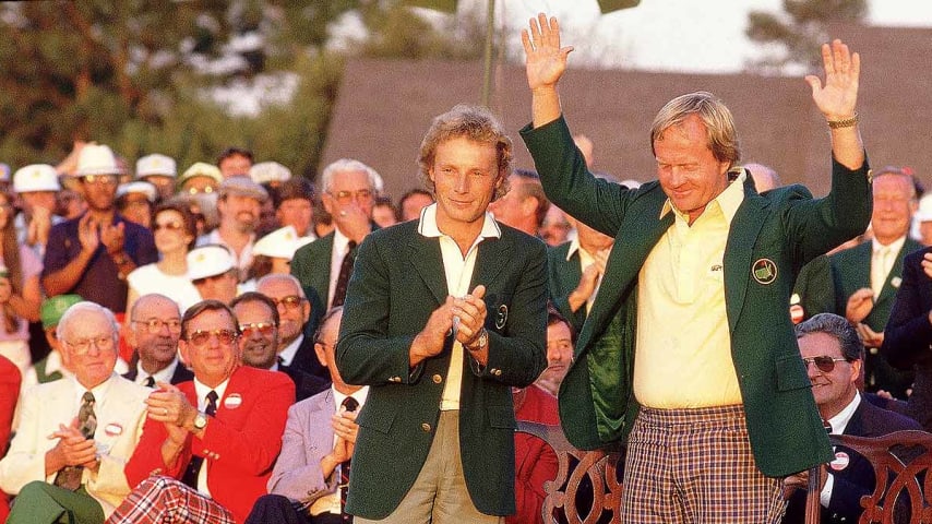 Where were you in 1986 when Nicklaus won the Masters?