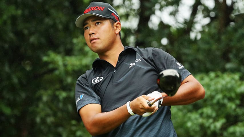 SHANGHAI, CHINA - OCTOBER 27:  Hideki Matsuyama of Japan hits his tee shot on the second hole during the first round of the WGC - HSBC Champions at the Sheshan International Golf Club on October 27, 2016 in Shanghai, China.  (Photo by Scott Halleran/Getty Images)