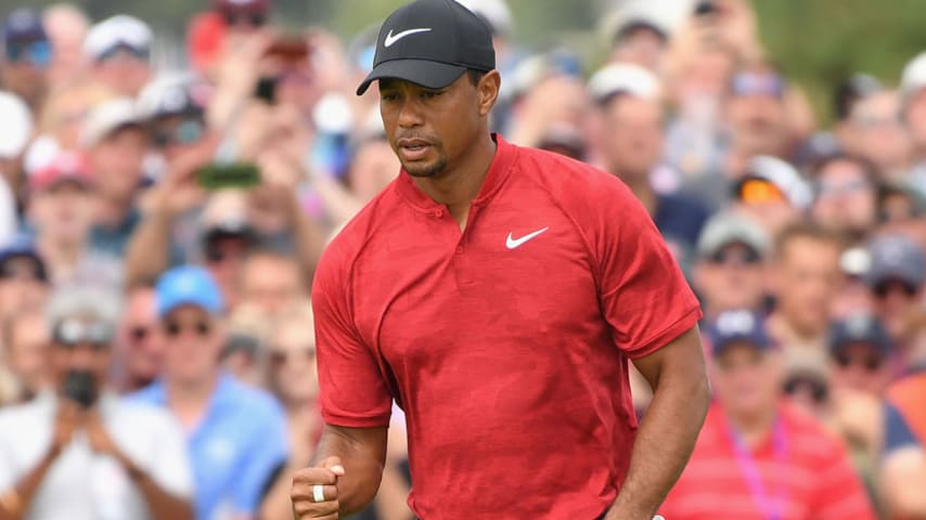 Tiger Woods at The Open, Round 4