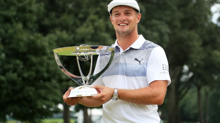 DeChambeau sails to victory in FedExCup Playoffs opener