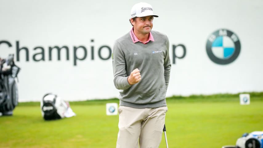 Keegan Bradley's determination delivers BMW Championship win