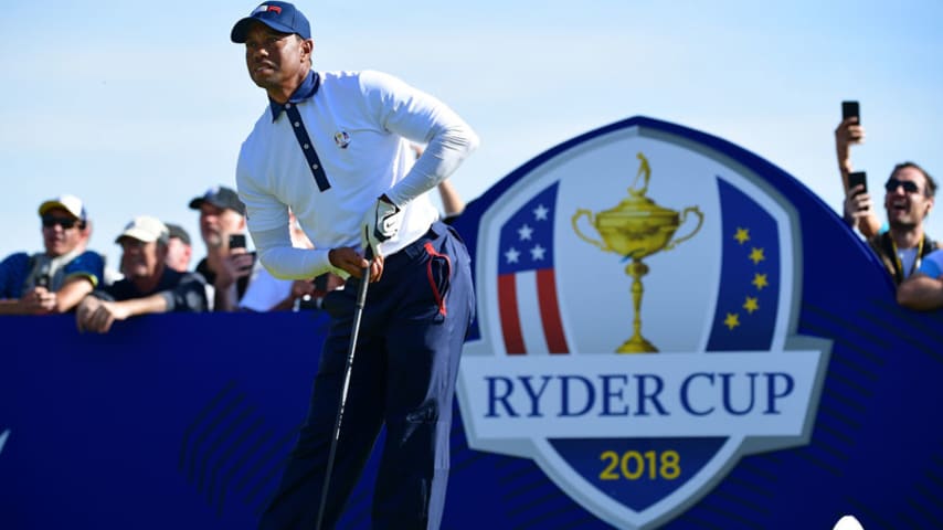 Tough Ryder Cup week for Tiger Woods and Phil Mickelson