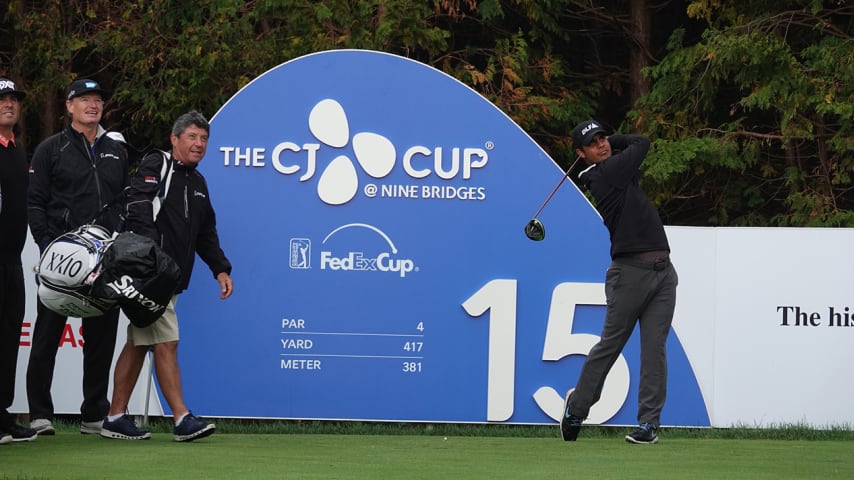 Shubhankar Sharma looks to maintain push for TOUR card at THE CJ CUP