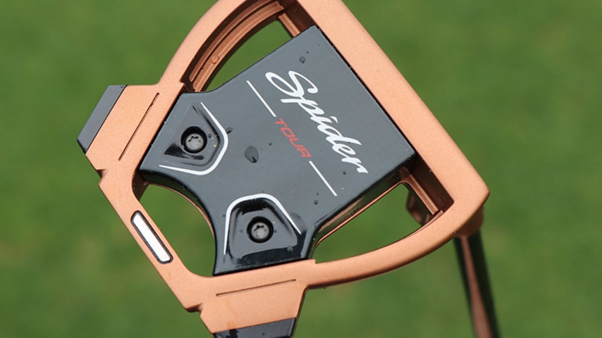 Details on prototype Spider putter Rory McIlroy is using