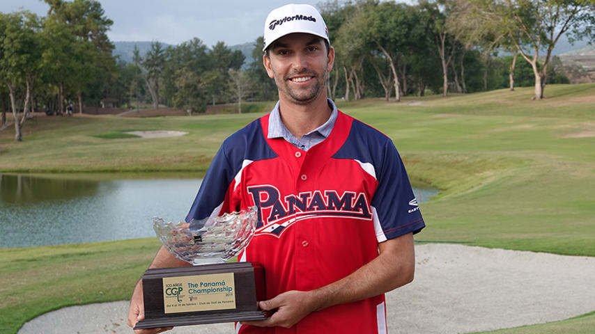 Michael Gligic earns first Web.com Tour title at Panamá Championship