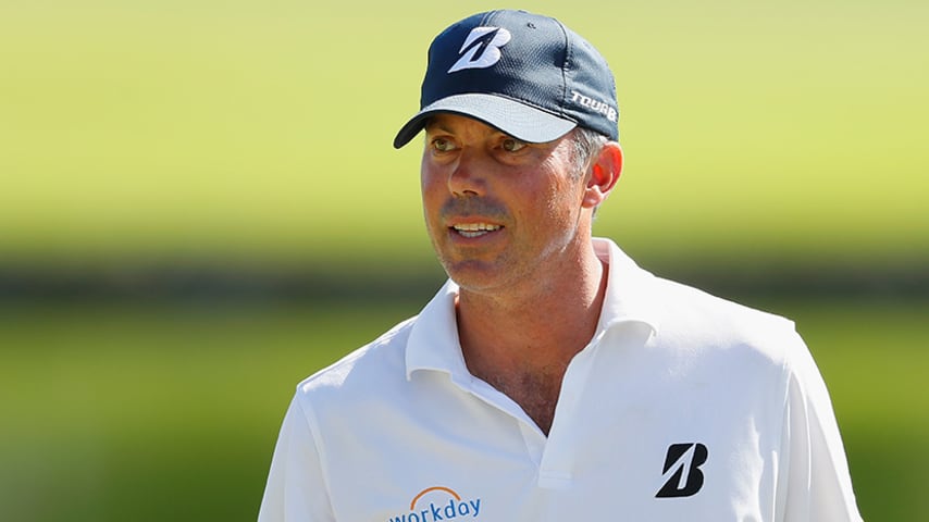 HONOLULU, HI - JANUARY 11:  Matt Kuchar of the United States stands on the third green during the second round of the Sony Open In Hawaii at Waialae Country Club on January 11, 2019 in Honolulu, Hawaii.  (Photo by Kevin C. Cox/Getty Images)