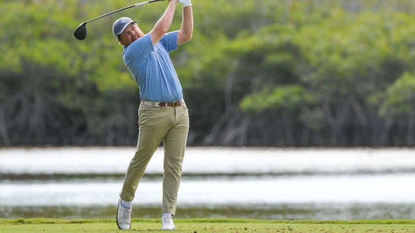 Zac Blair makes cut after sleepless trip to Puerto Rico Open