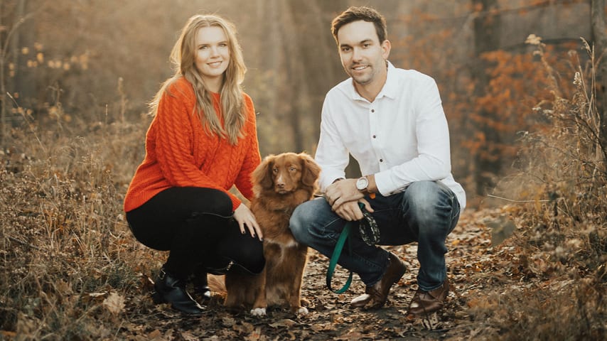 Love story of Michael and Natasha Gligic includes blossoming pet-accessory business