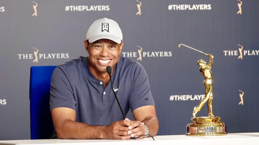 Woods working with putting coach at PLAYERS Championship