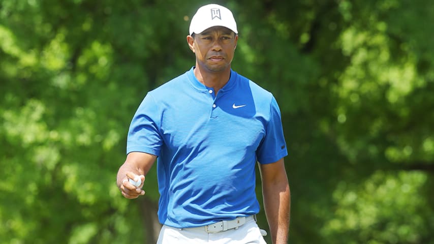 A win for Tiger in his return to Match Play