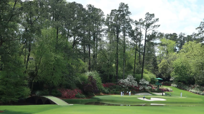 Masters Tournament, Round 1: Leaderboard, tee times, TV times