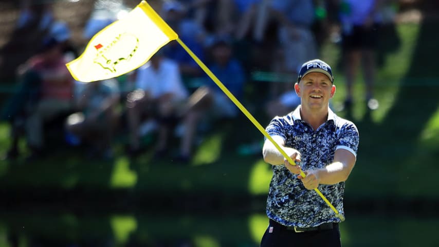 Matt Wallace wins Par-3 Contest at the Masters