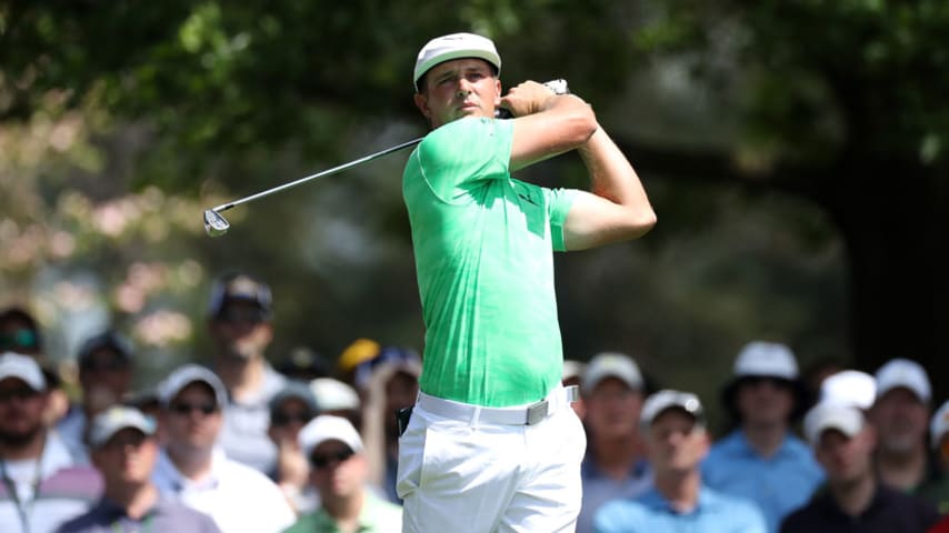 DeChambeau, Koepka share lead after Round 1 at the Masters Tournament