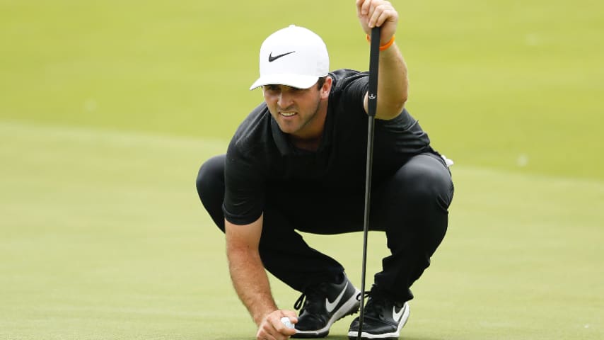 Denny McCarthy shoots 63 for lead at AT&T Byron Nelson