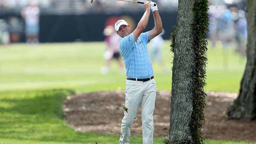 ORLANDO, FLORIDA - MARCH 08: Steve Stricker of the United States plays his second shot on the par 4, first hole during the second round of the 2019 Arnold Palmer Invitational presented by MasterCard at the Bay Hill Club on March 08, 2019 in Orlando, Florida. (Photo by David Cannon/Getty Images)