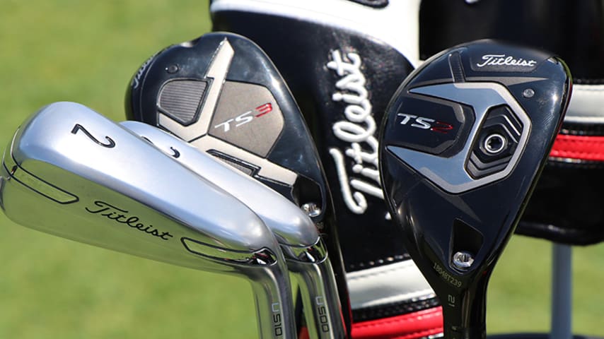 New Titleist utility irons, hybrids spotted at the Memorial Tournament