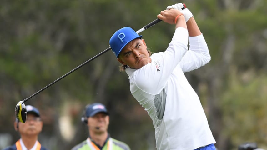 Rickie Fowler opens with impressive 66 at U.S. Open