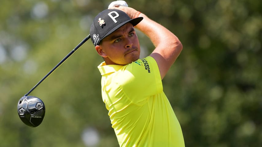 Rickie Fowler all in at Rocket Mortgage Classic in Detroit