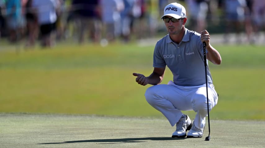 Andrew Landry's putter heats up at John Deere Classic