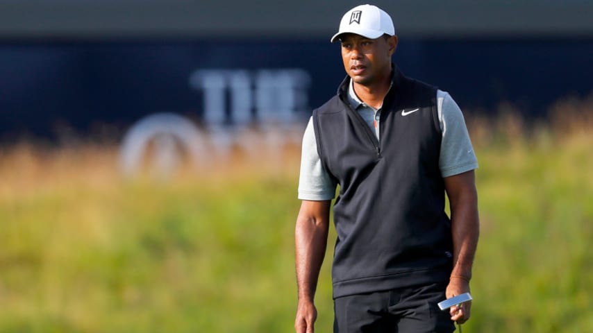 Tiger Woods testing different putter setups ahead of The Open Championship