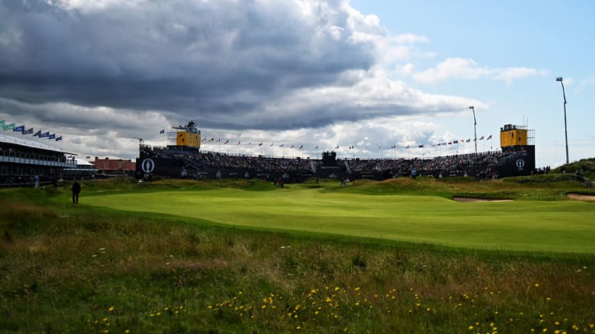 Tough weather forecast for final round at Royal Portrush, tee times moved up